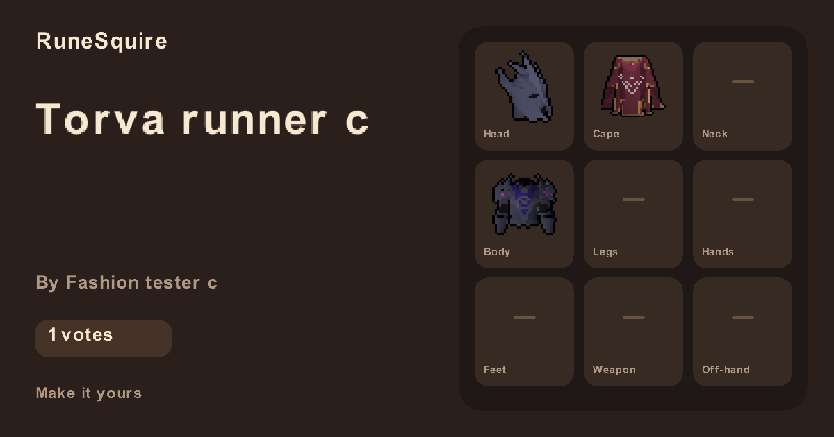 Torva runner c